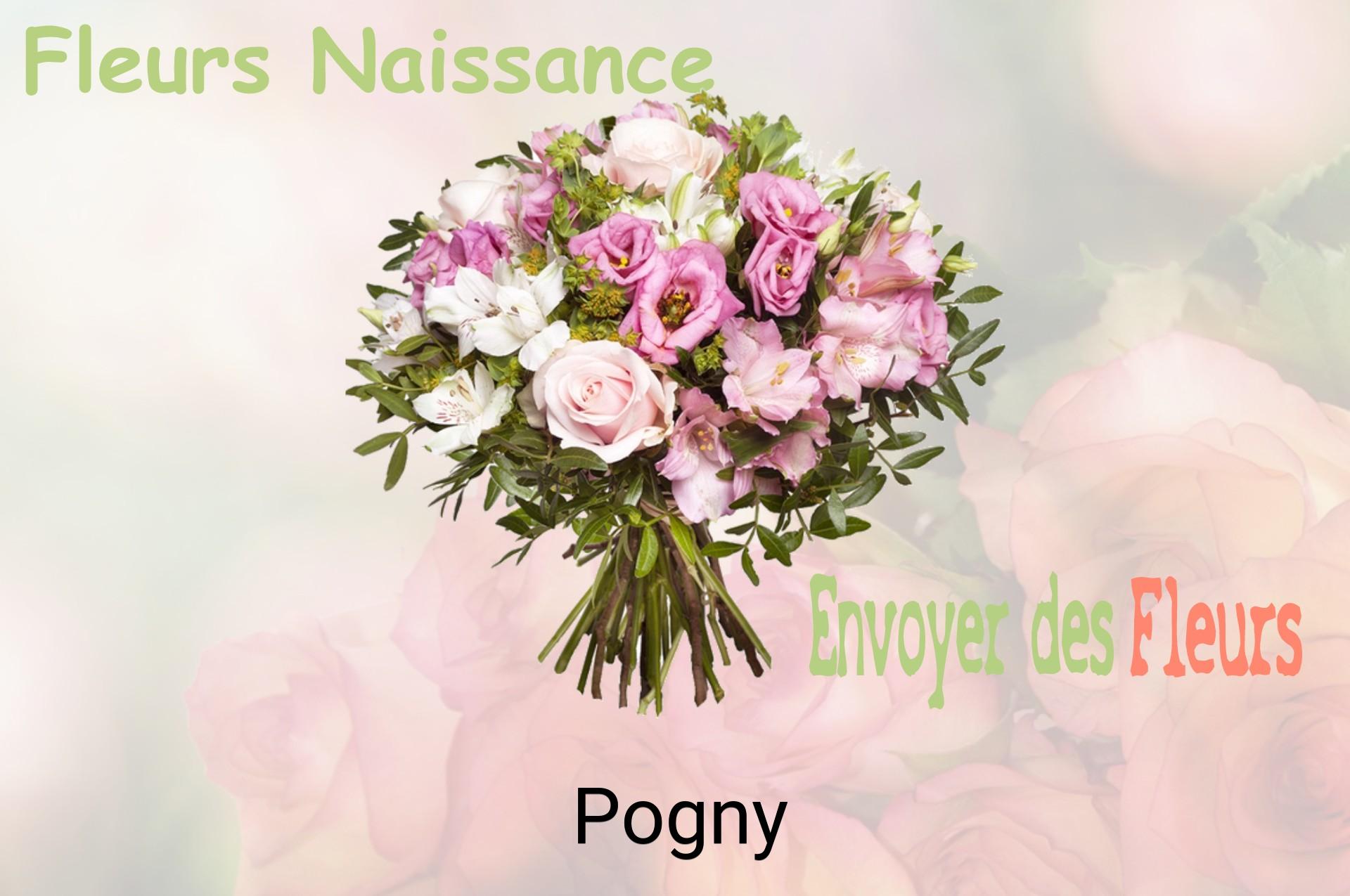 Bouquet de fleurs de naissance livré à Pogny